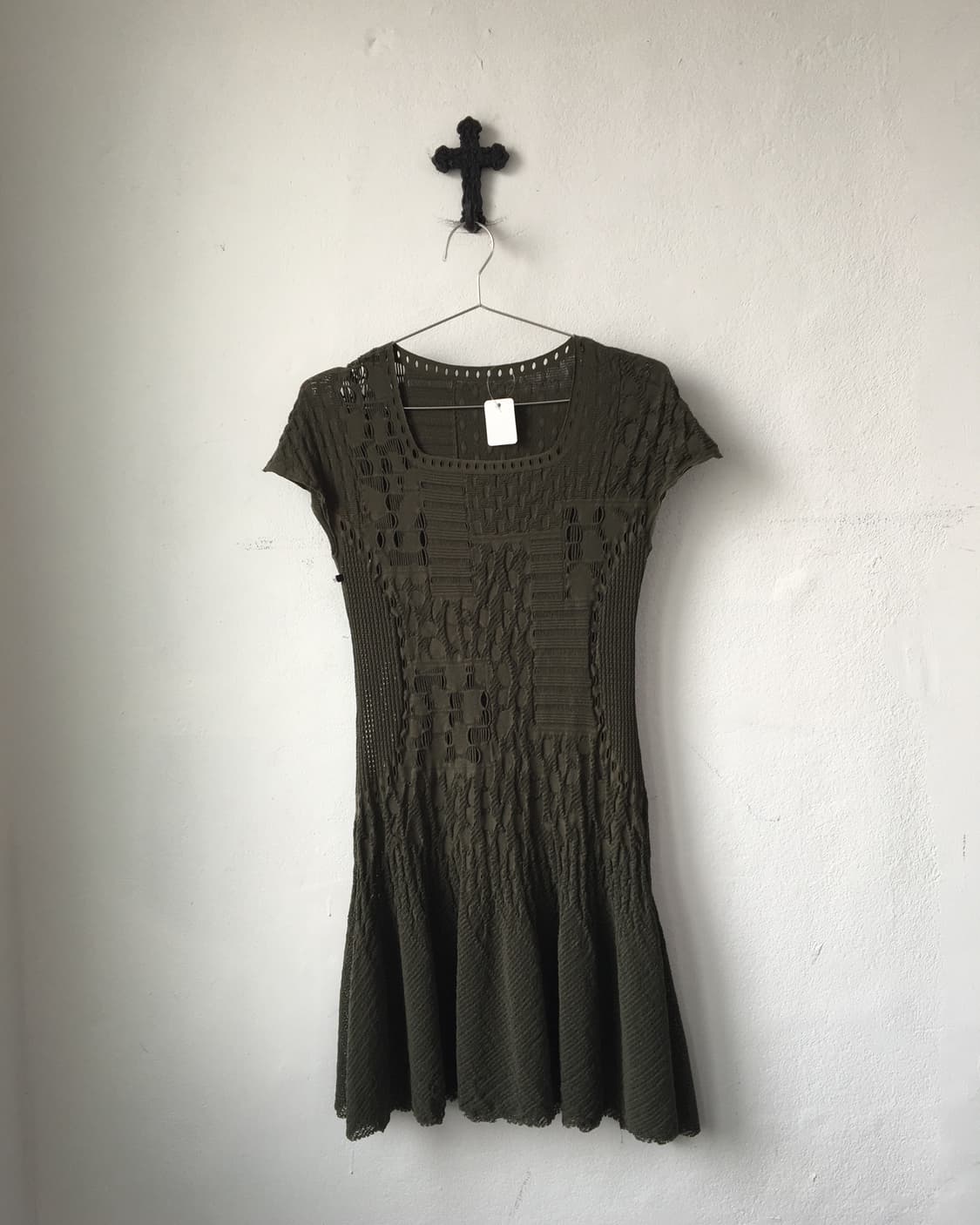 Punching pattern pleats onepiece 상품이미지2