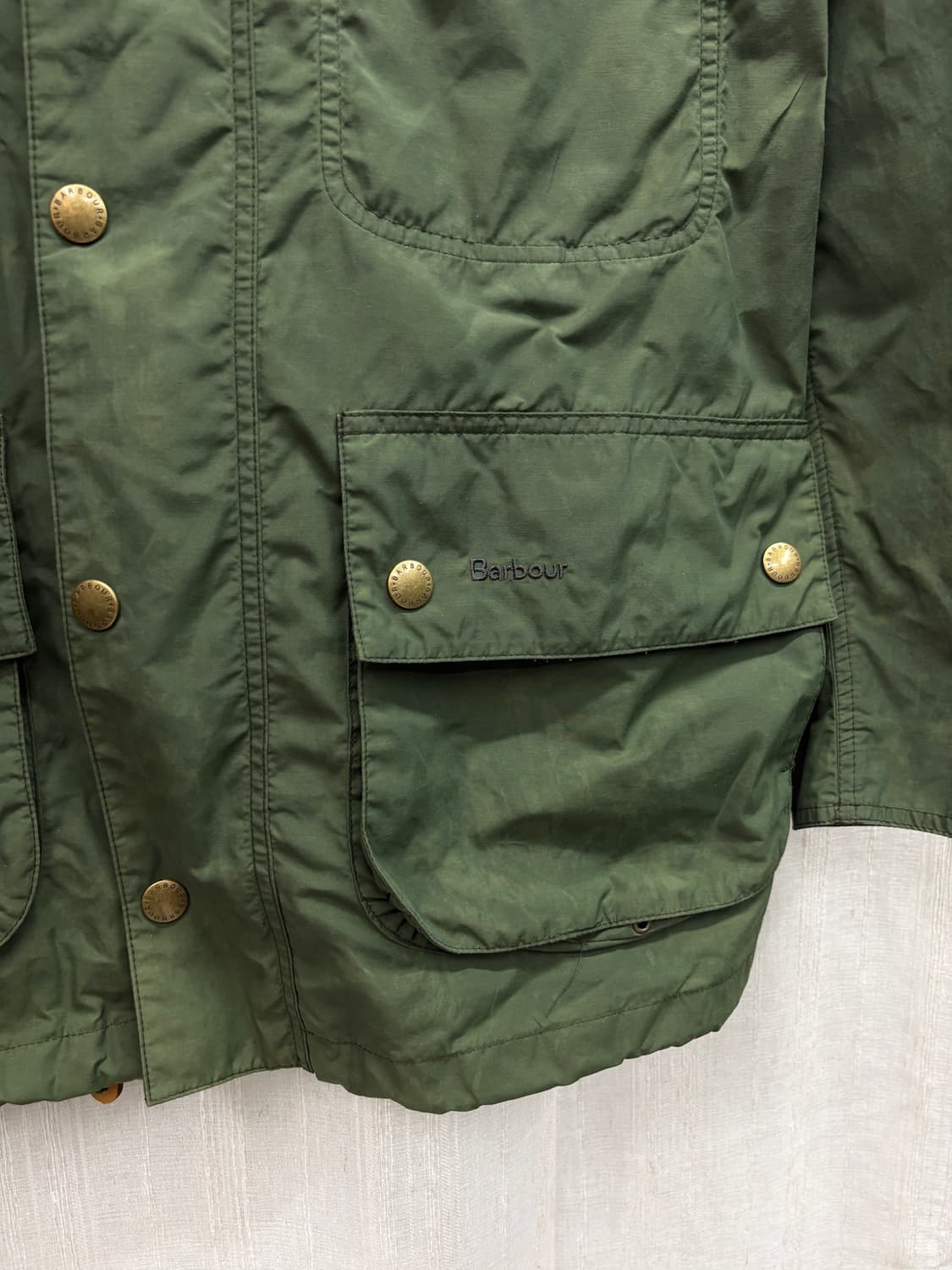 Barbour 바버 쏜힐 레인 자켓 상품이미지4