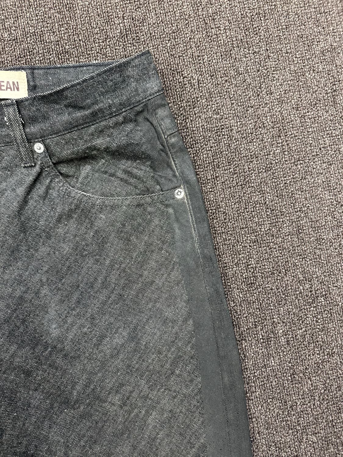 33)OLD GAP 빈티지 Cross Cut Jean 흑청 데님팬츠 상품이미지5