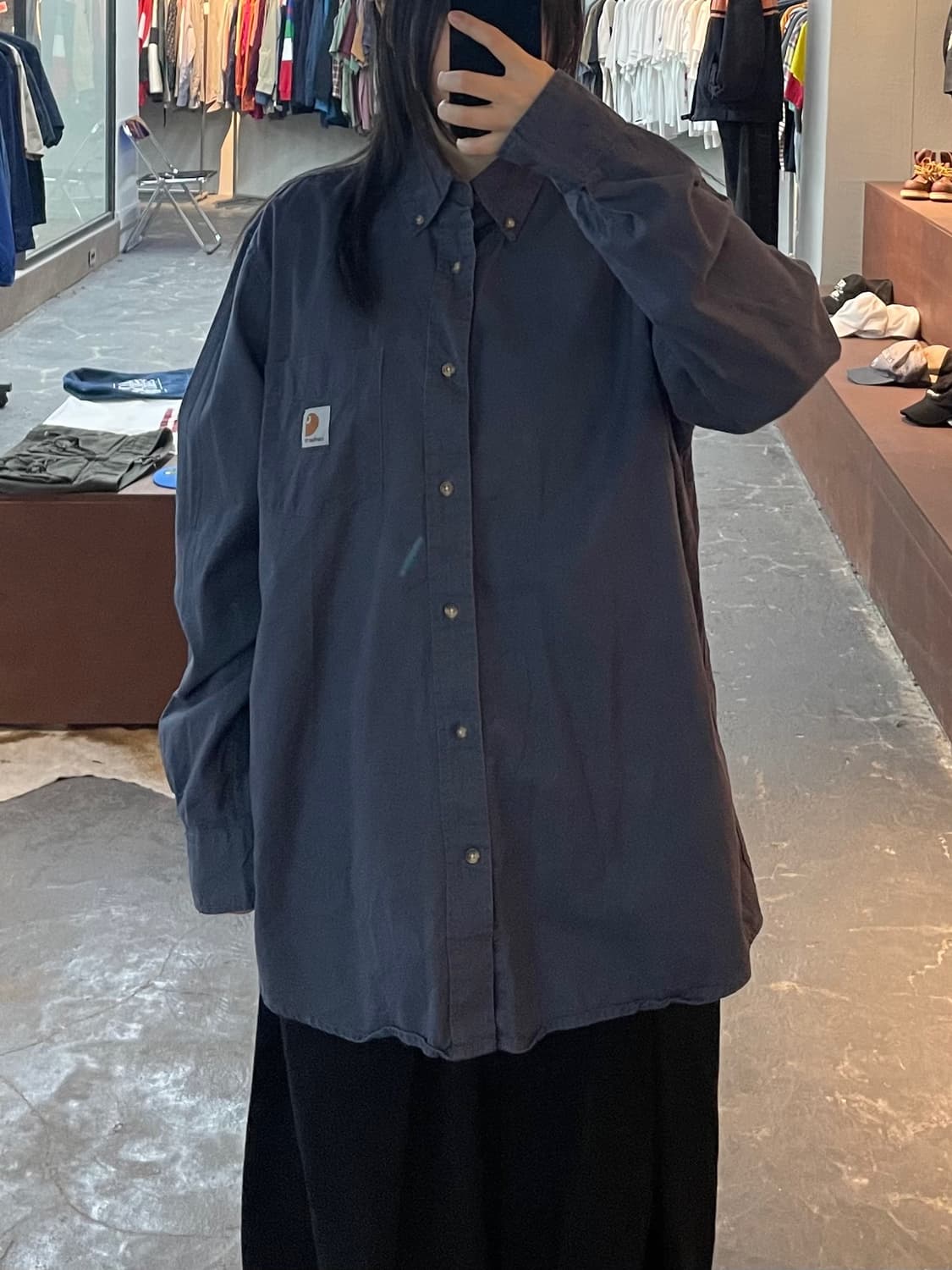 칼하트 원포켓 셔츠 H2467 상품이미지1