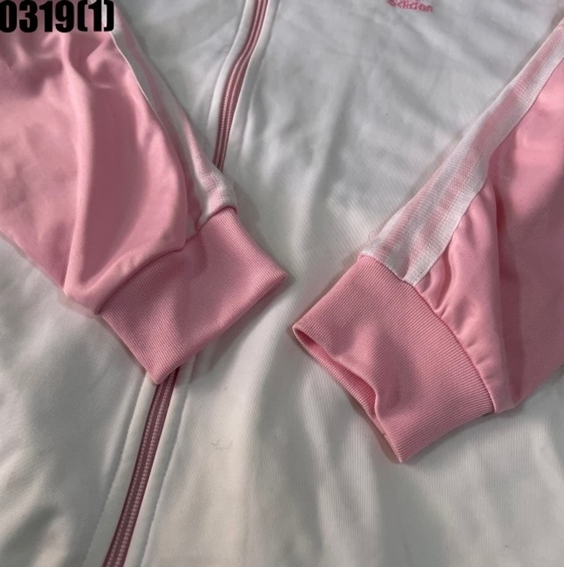 (오늘만 할인)희귀 핑크화이트 아디다스 파스텔톤 져지 상품이미지4