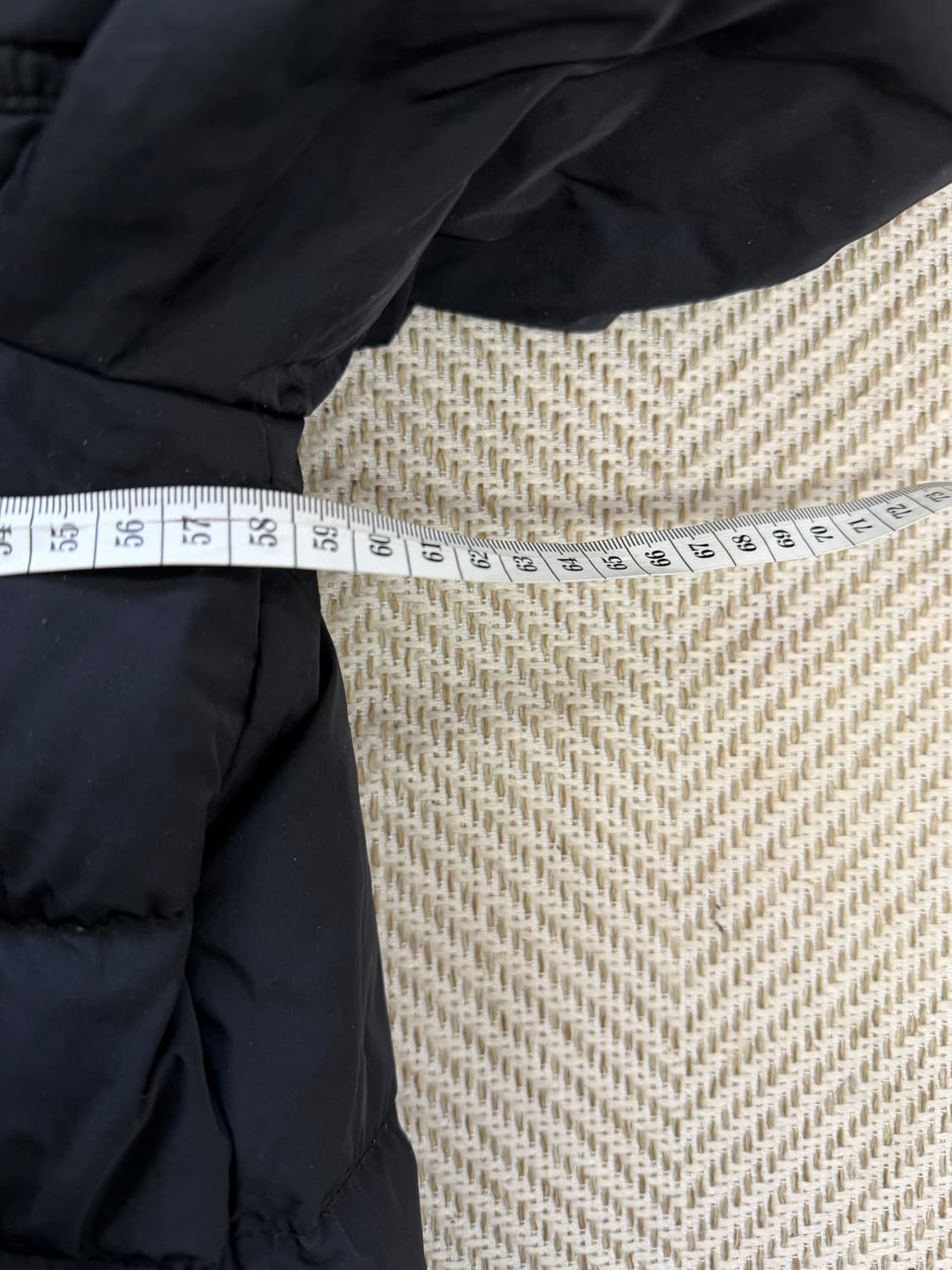 정품) 타임 한섬 여성 블랙 후드 패딩 82F 상품이미지9