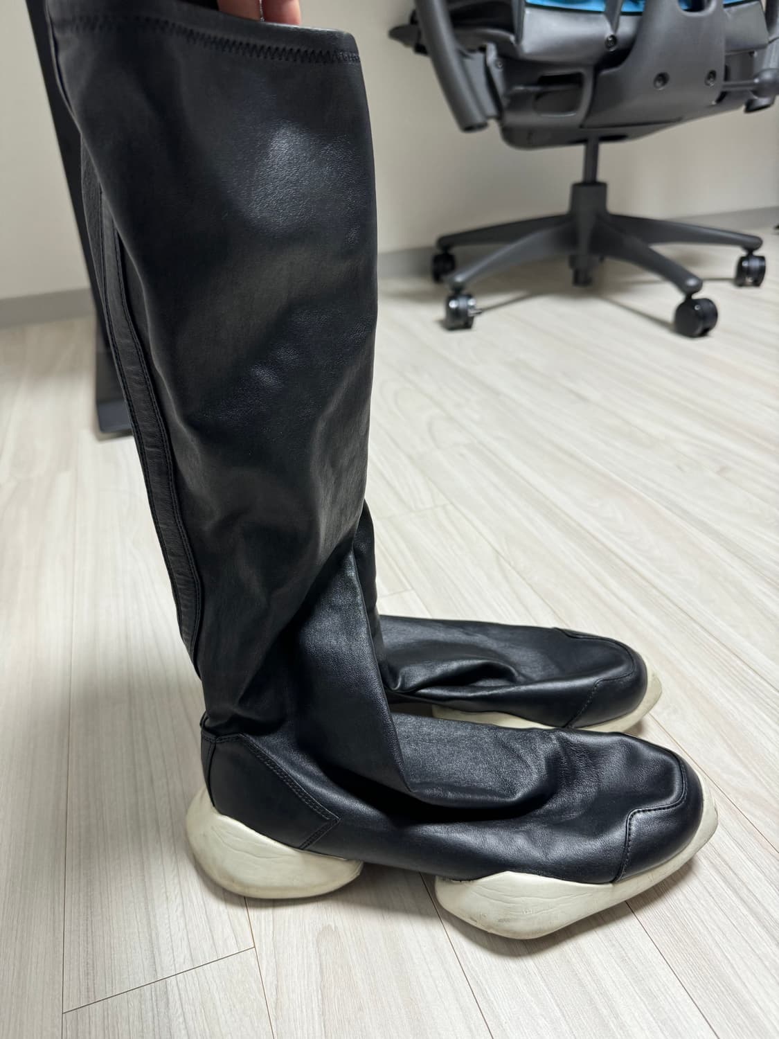 릭오웬스 아디다스 러너 스트레치 부츠 상품이미지3