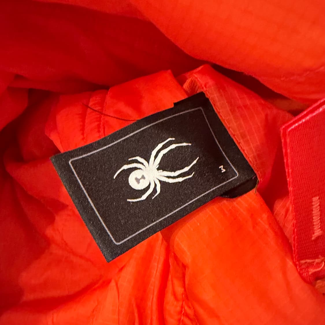 스파이더 오렌지 양면 퀼팅 플리스 자켓 상품이미지6