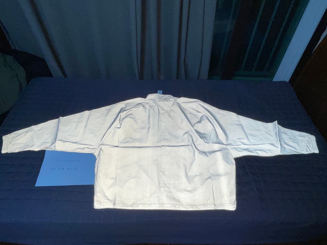 [XXL] 피어오브갓 에센셜 트랙자켓 아노락 리플렉티브 실버 상품이미지3