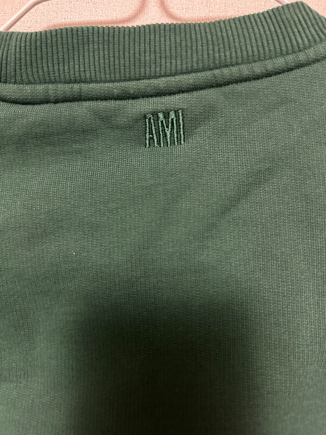 아미 AMI 하트 로고 맨투맨 그린 S 사이즈 상품이미지9