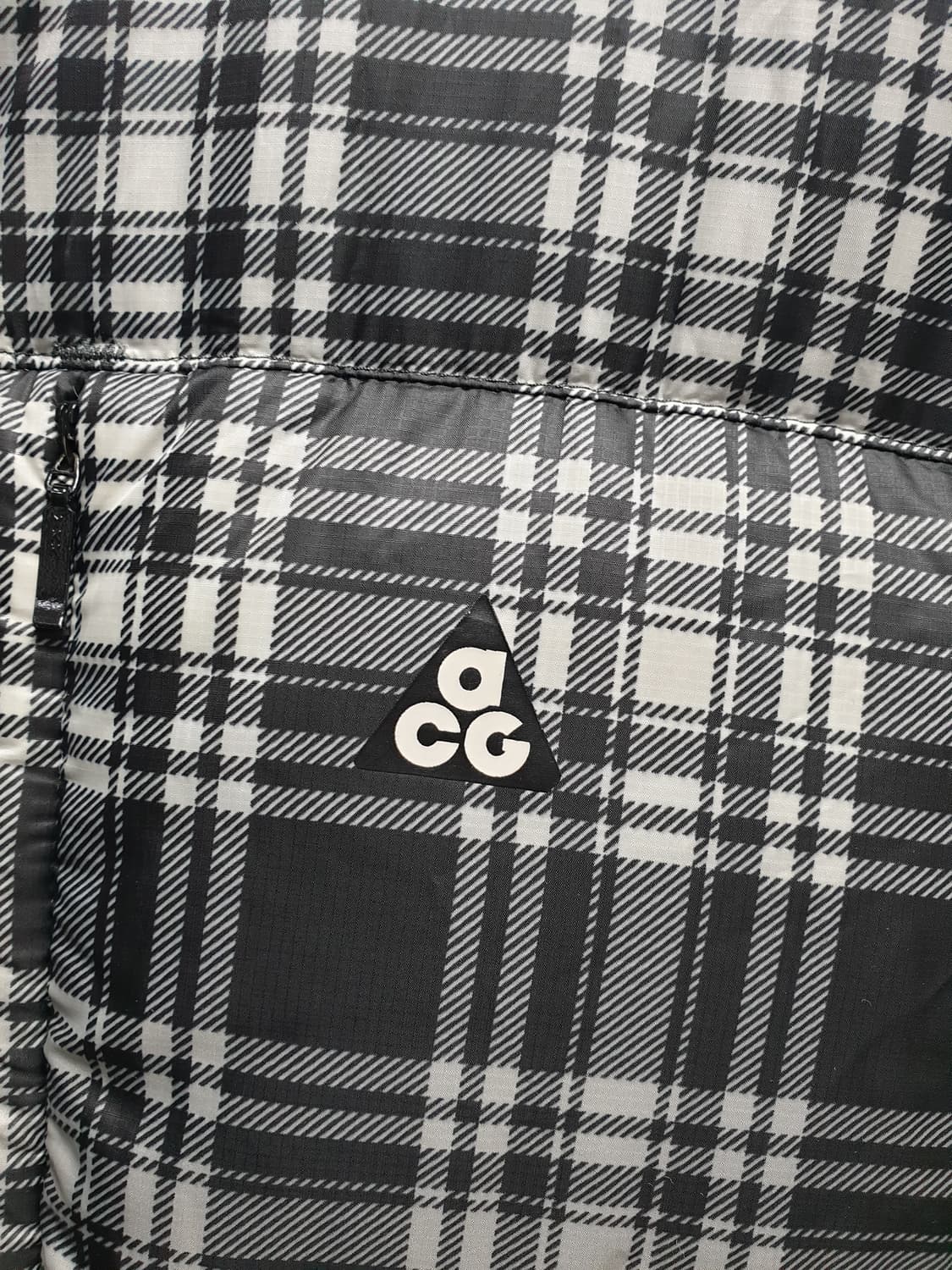 [xxl/110] 나이키 acg 체크 구스패딩 후디 상품이미지3