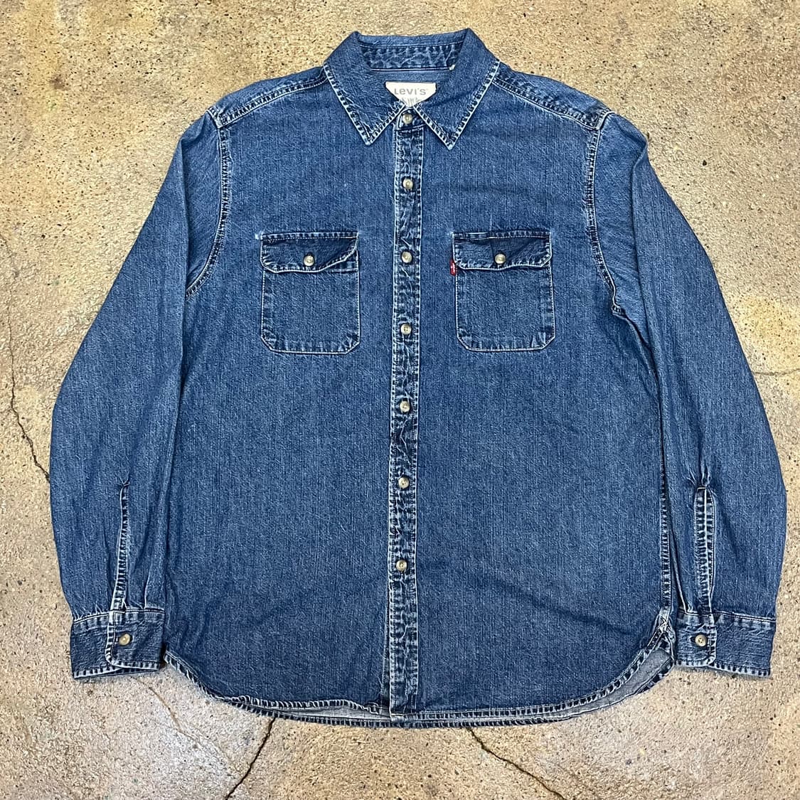 미국 빈티지 리바이스 데님 셔츠 남방 상품이미지1