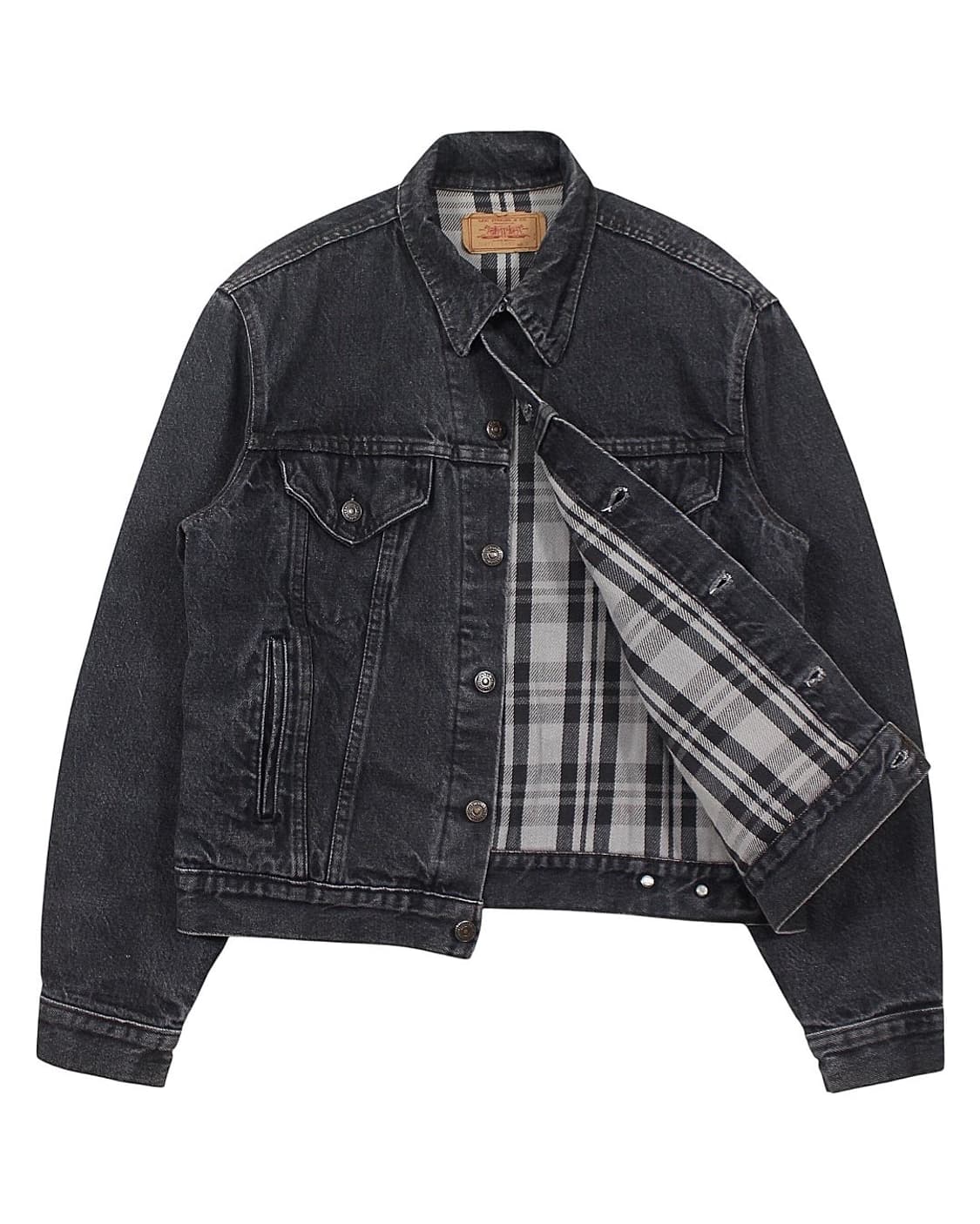 1986 USA 리바이스 70411-9454 블랙 데님 자켓 빈티지 미제 상품이미지1