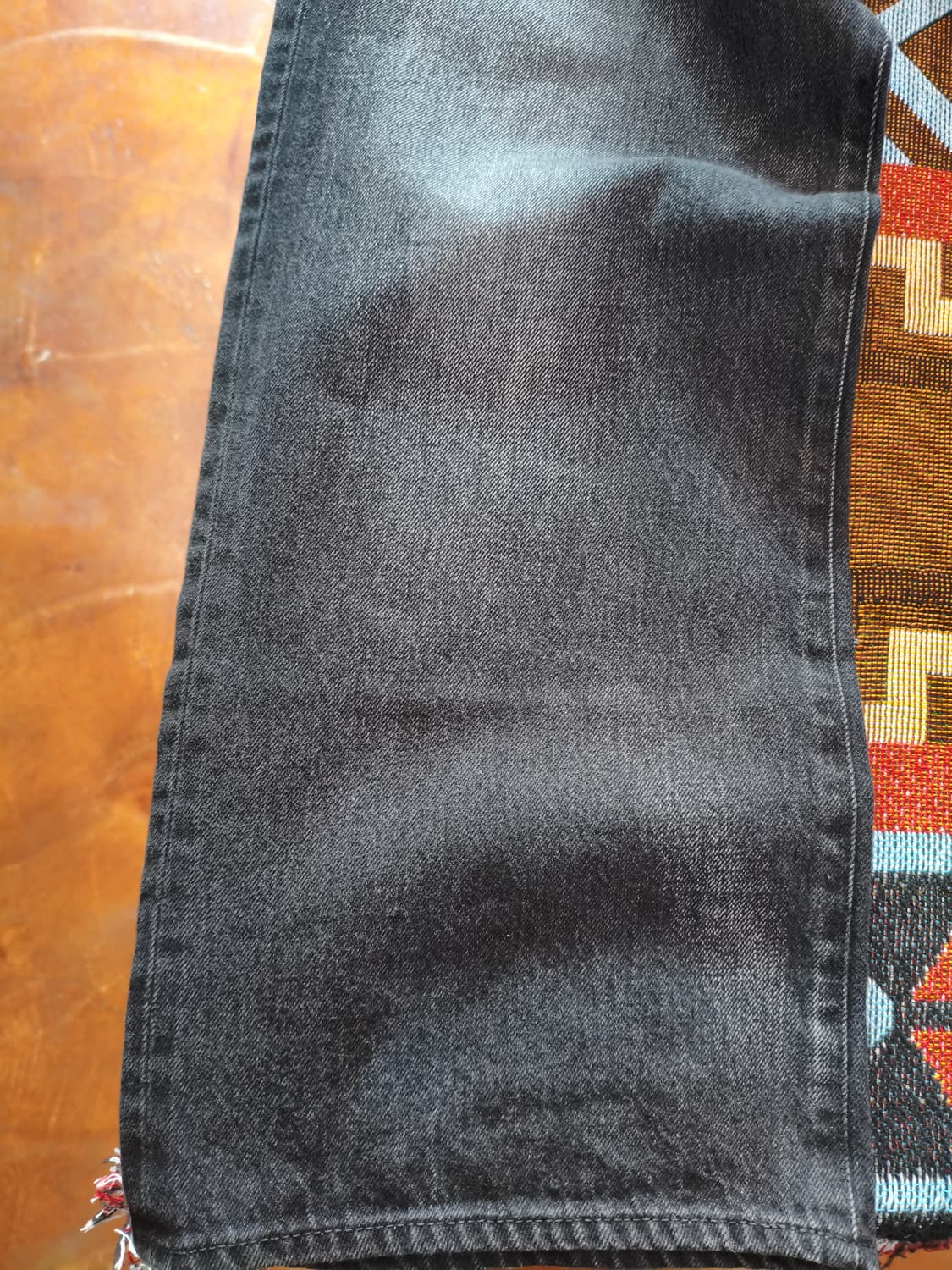 그라프페이퍼 셀비지 와이드 스트레이트 데님 팬츠 판매합니다 상품이미지2