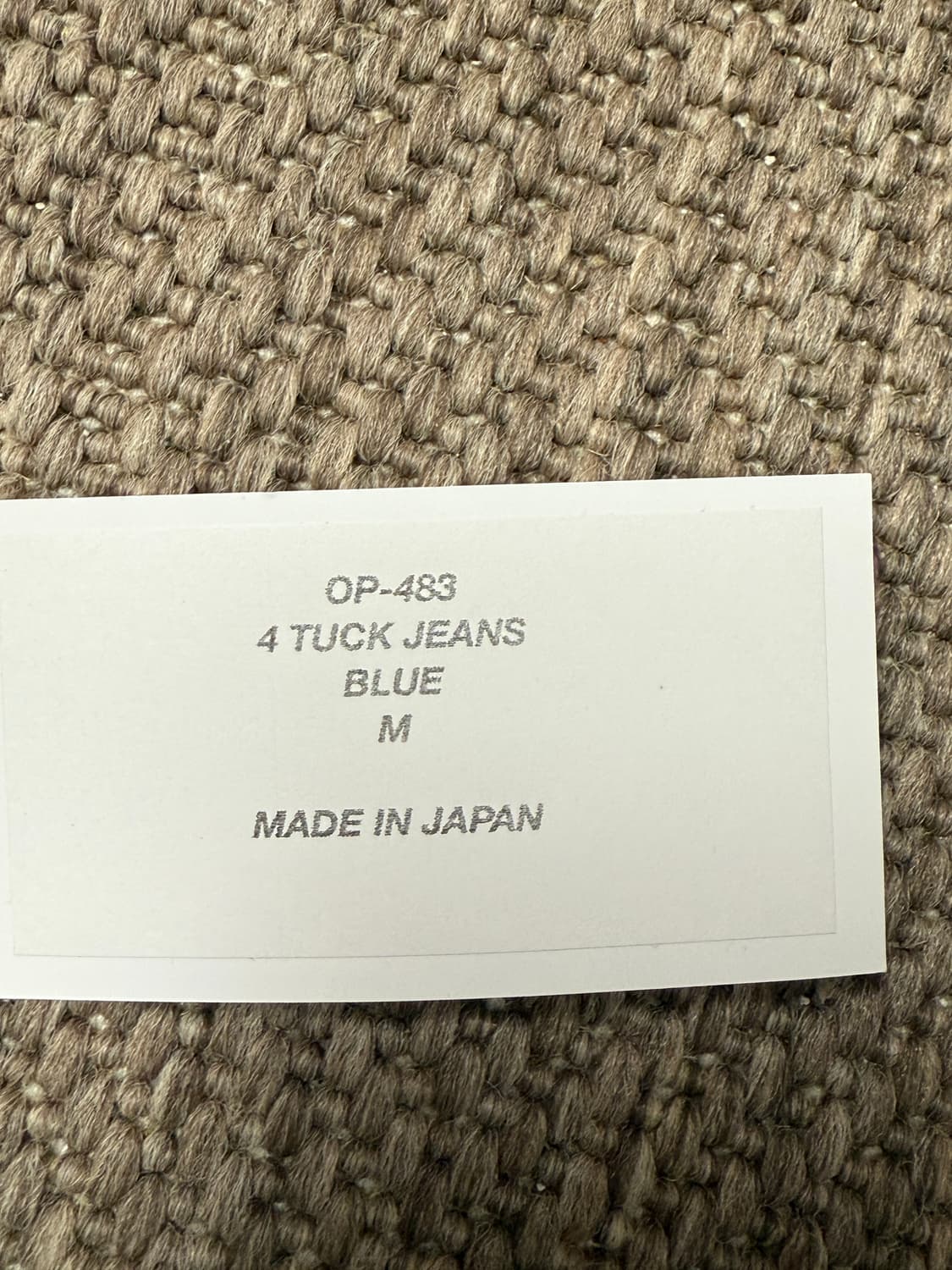 올드파크 배기진 m사이즈 상품이미지6