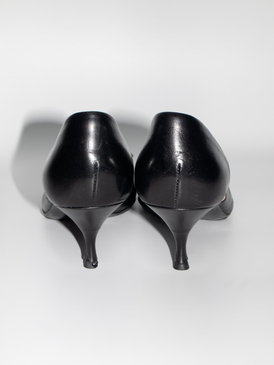 Ribbon Peep-toe Pumps 상품이미지5