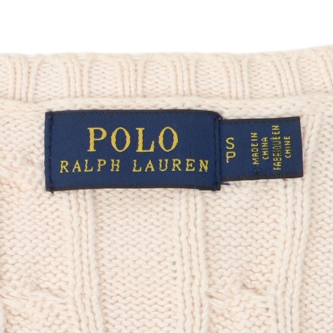 폴로 랄프로렌 아이보리 케이블 니트 상품이미지8