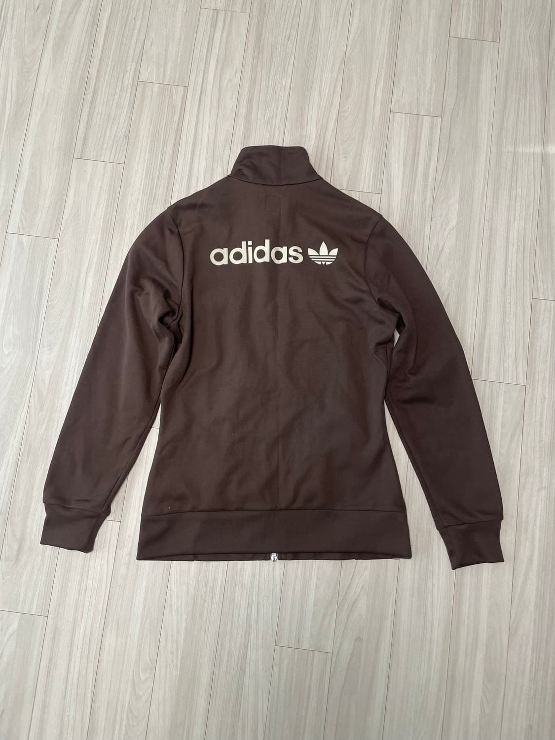 아디다스 트레포일 브라운 트랙탑 져지 M 상품이미지2