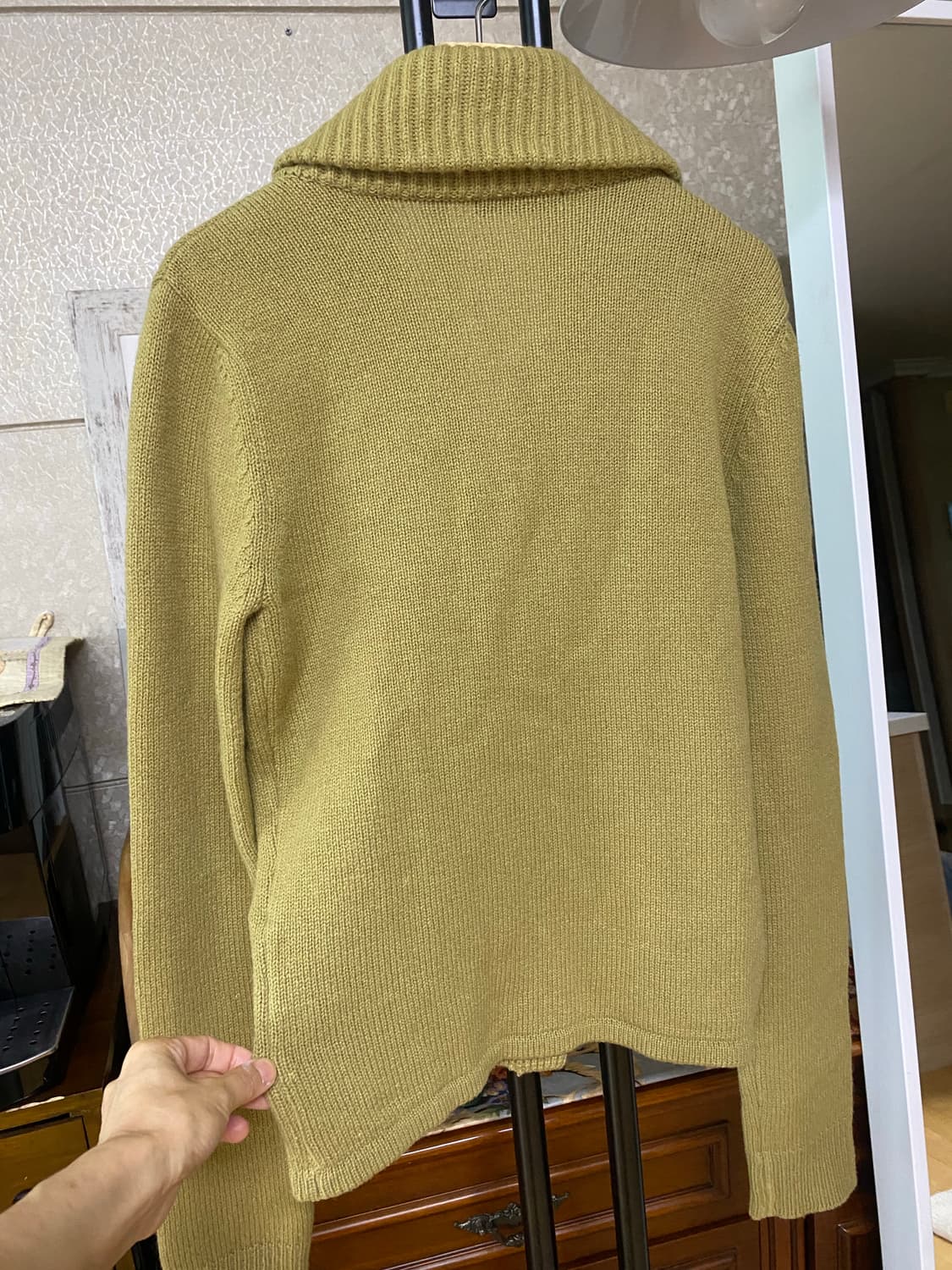 System 숄칼라 가디건 90사이즈 상품이미지4