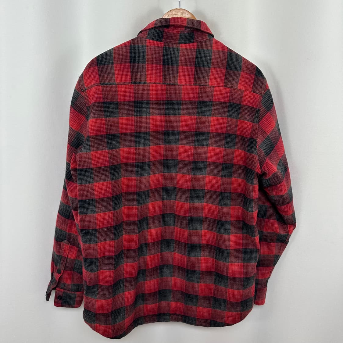   팀버랜드 남자 면 체크 남방 자켓 기모도톰 XL  상품이미지6