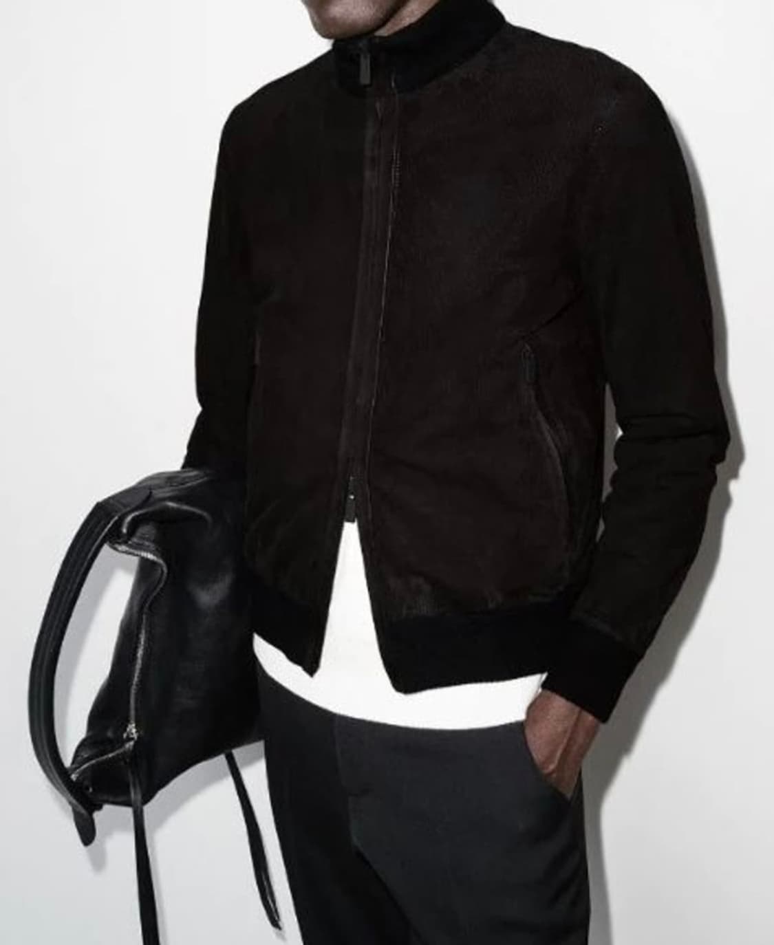 [1200만원대]제냐 양면 스웨이드 천연가죽 리버시블 레더자켓 팝니다 상품이미지1