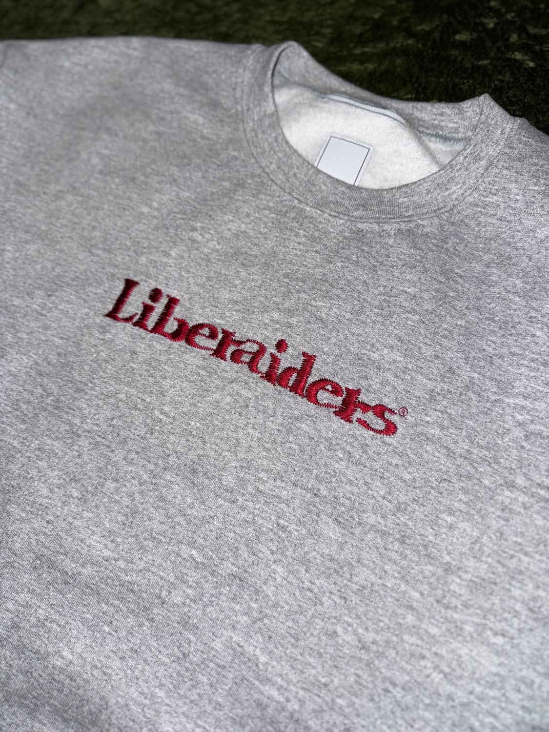 [S] Liberaiders 리버레이더스 50/50 스웻셔츠 그레이 상품이미지2