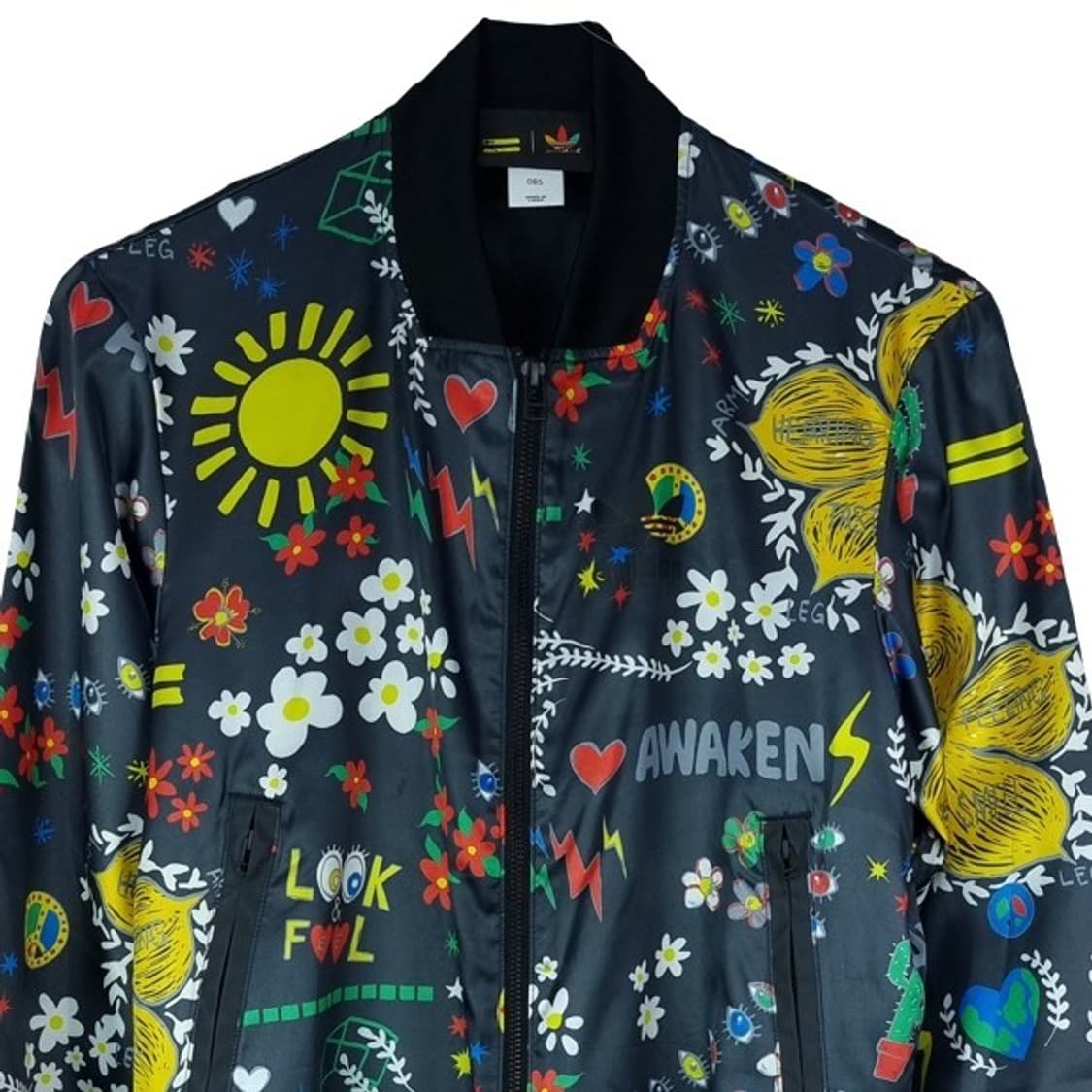 [아디다스 X 퍼렐 윌리엄스] 멀티 패턴 집업 블루종 자켓 M17419 상품이미지4