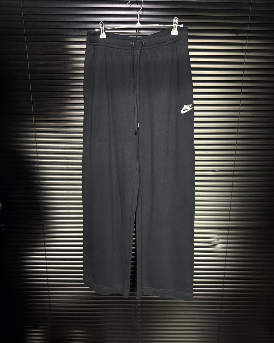 나이키 와이드 스웻팬츠 면 코튼 바지 트레이닝 요가 런닝 헬스 M 95  상품이미지1