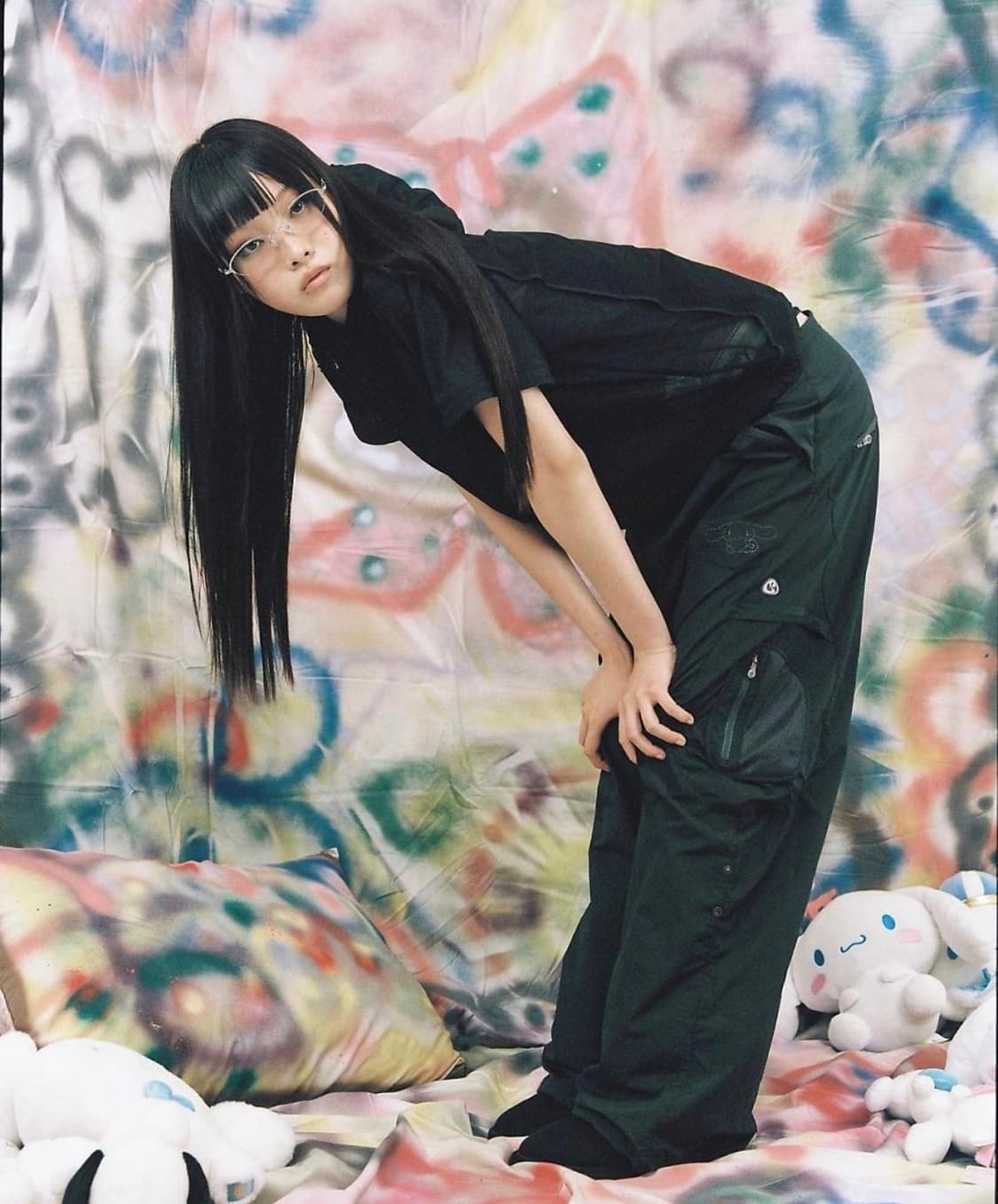 코이세이오 suu 시나모롤 콜라보 자수 팬츠 상품이미지1