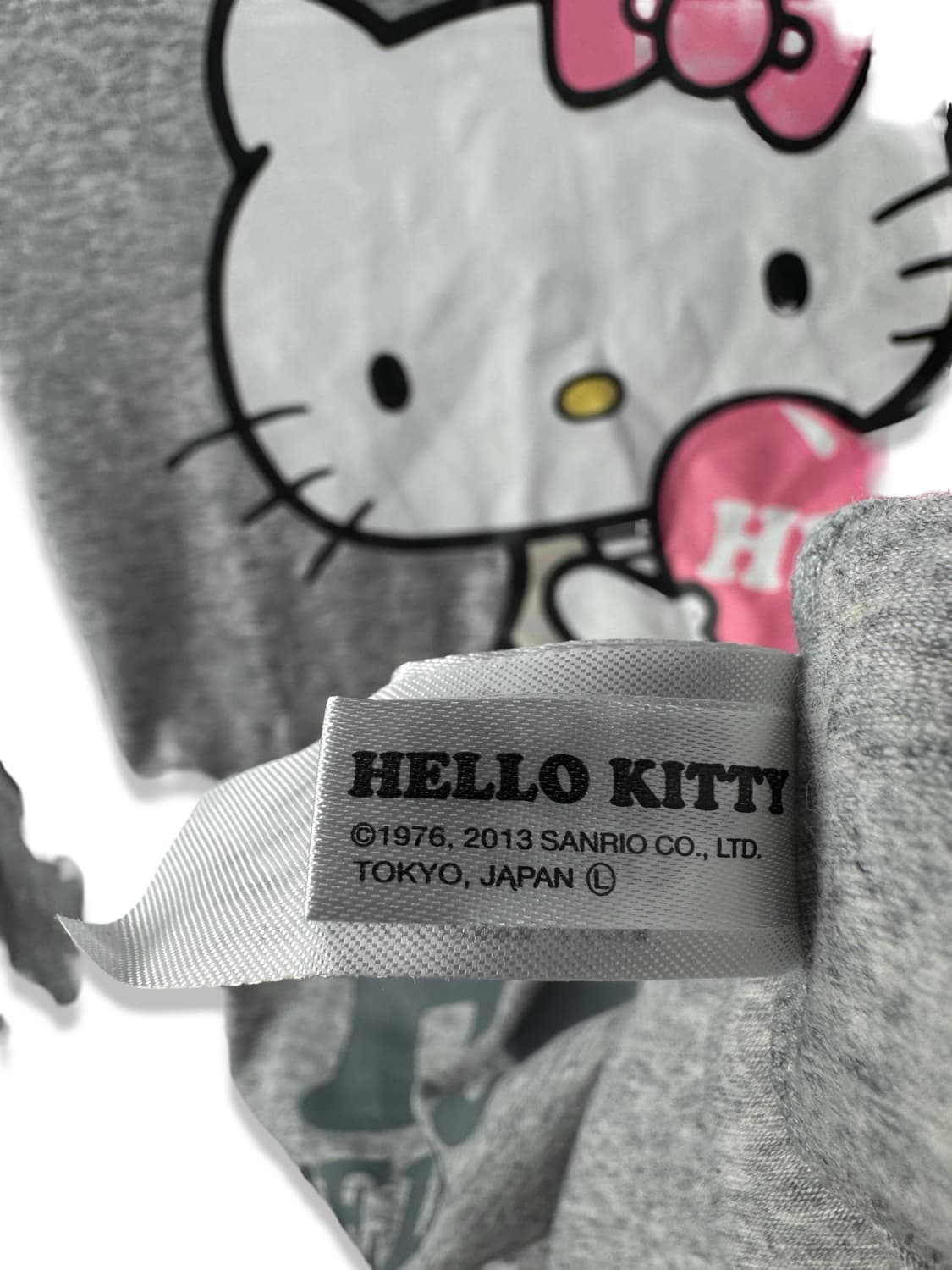 헬로키티 그레이 프린팅 롱슬리브2953 상품이미지5