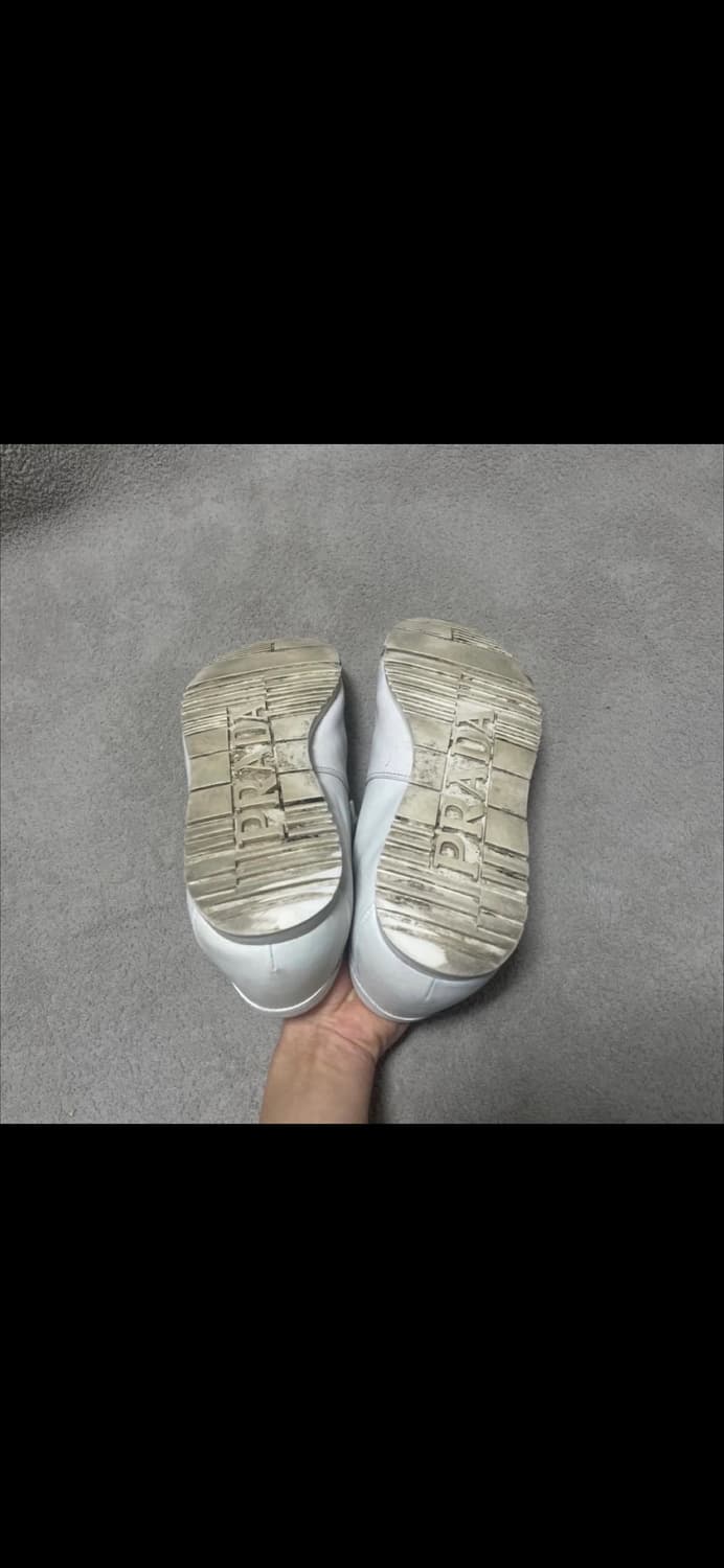 프라다 스포츠 레더 로고 스니커즈 285 상품이미지7