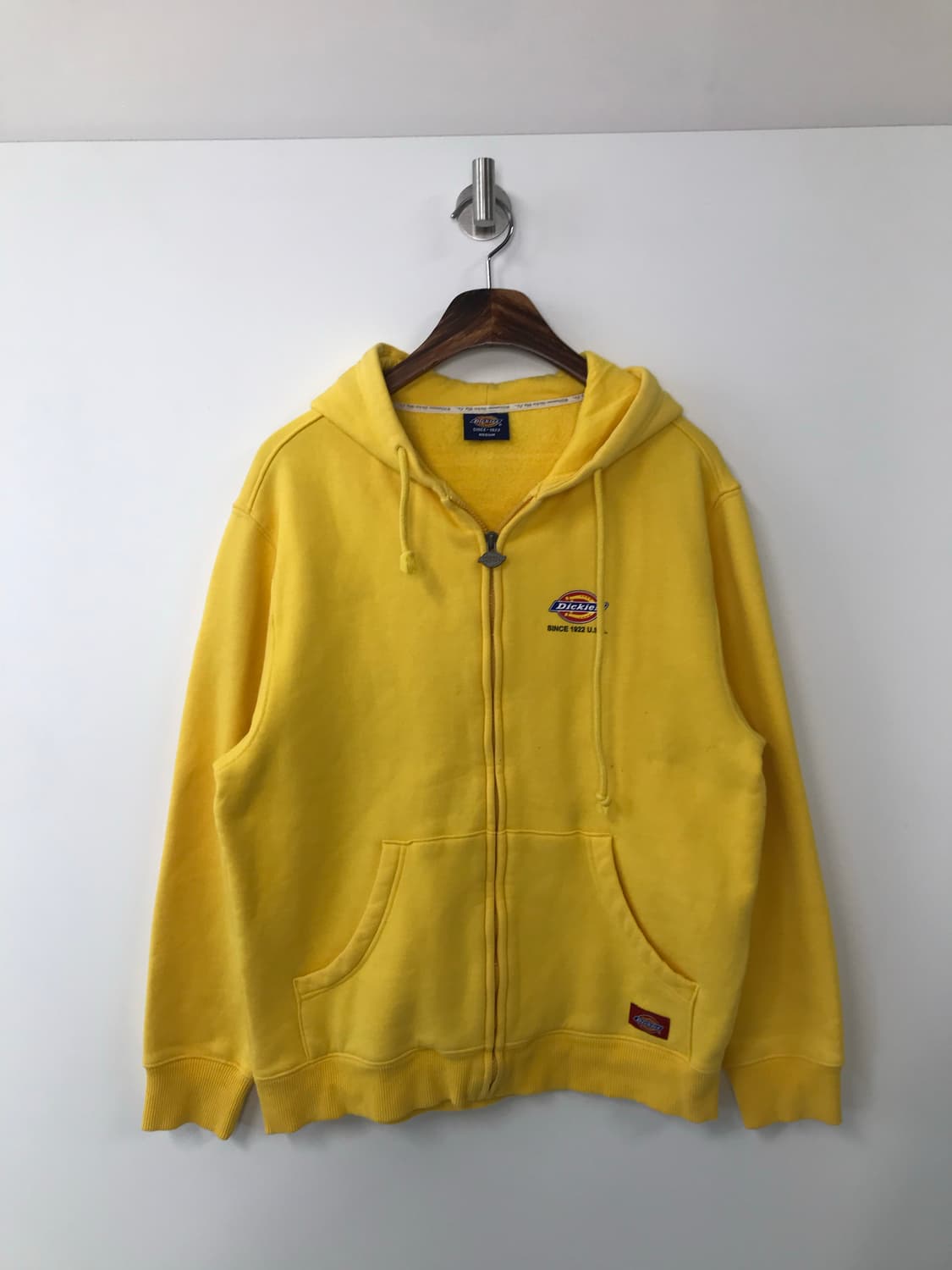 디키즈 백로고 옐로우 후드집업 상품이미지3