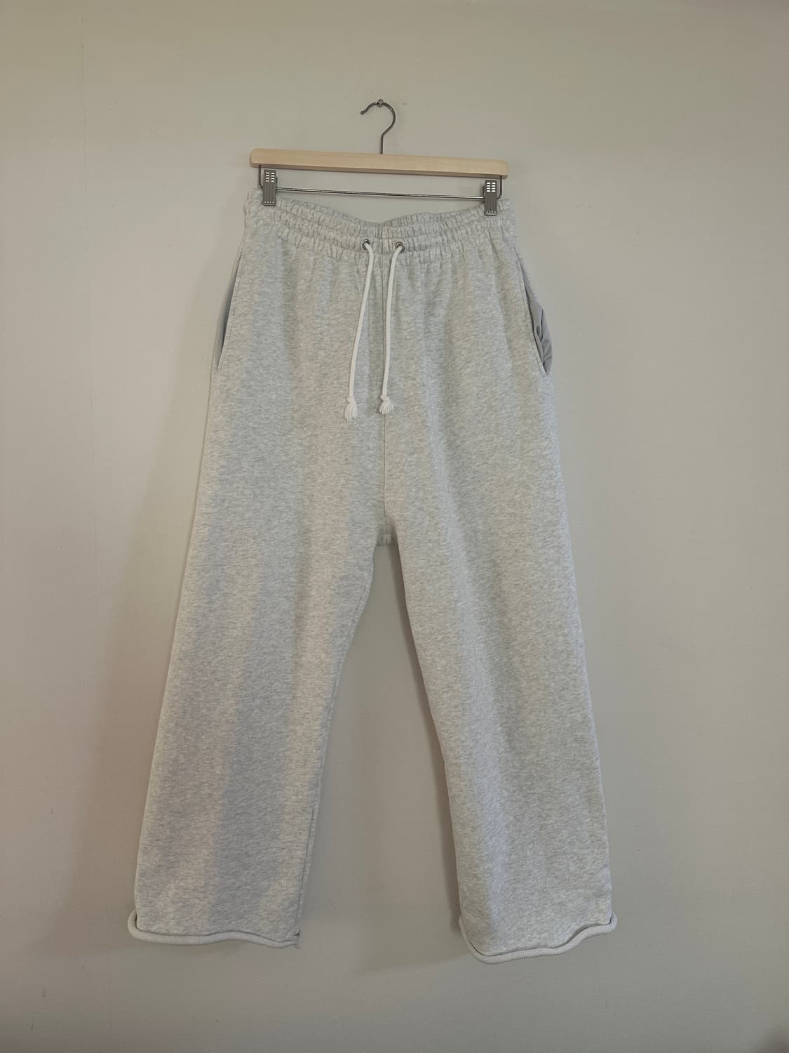 바우와우 스웻팬츠 메란지 그레이 L 상품이미지1