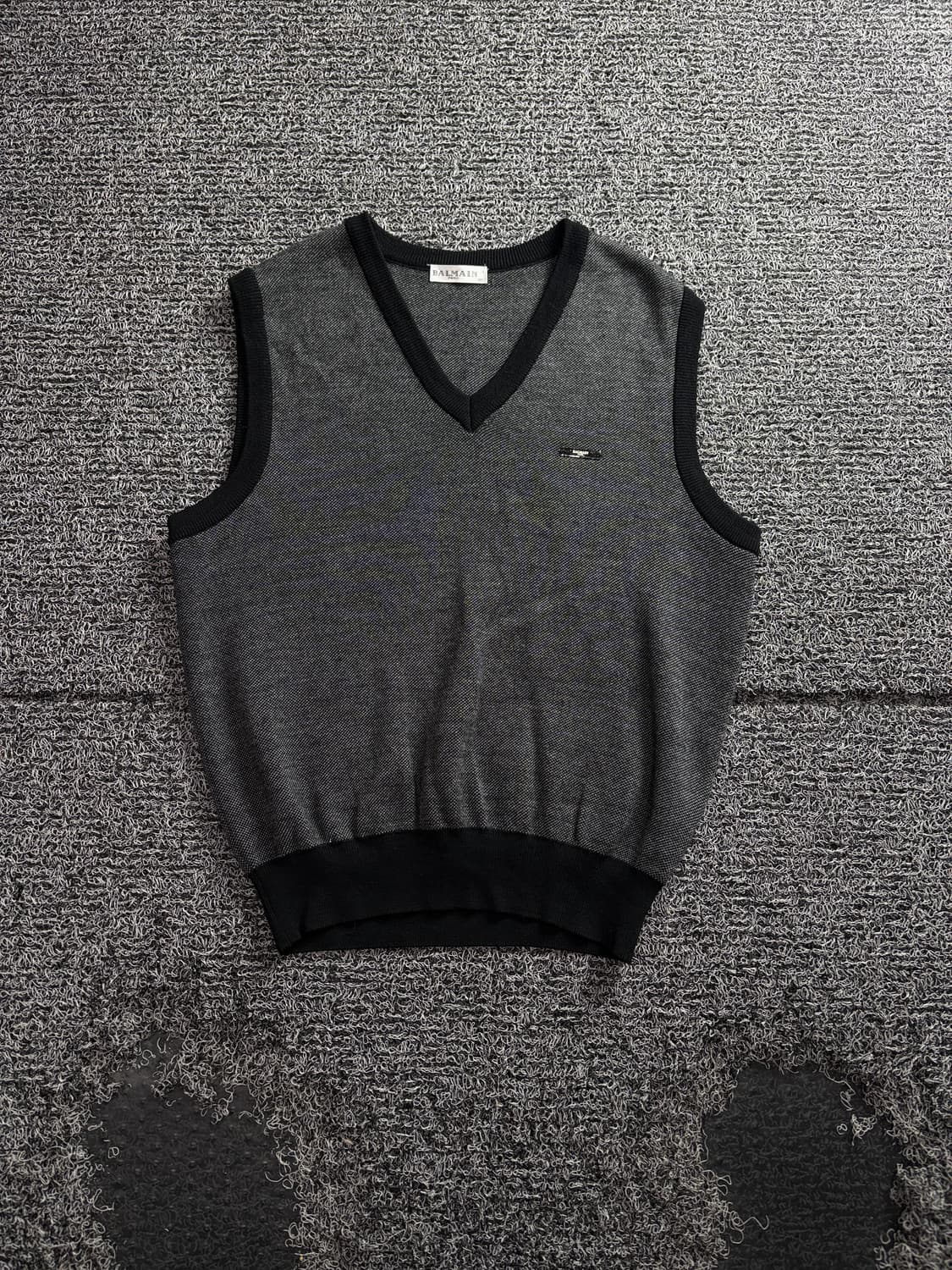 90s 발망Balmain 아카이브 모 니트 조끼 4121 상품이미지2