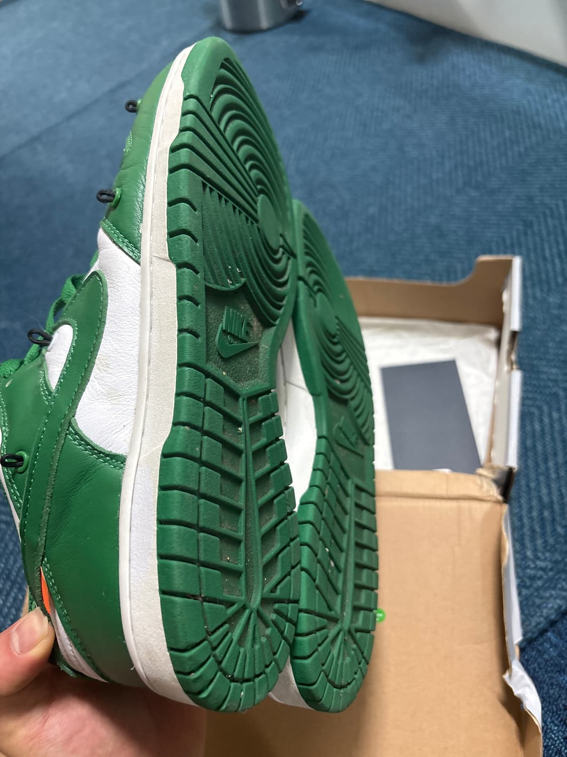 Nike Dunk Low x Off-White “Pine Green” 상품이미지7