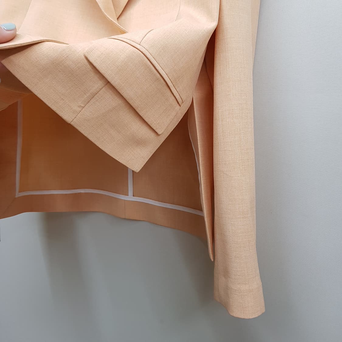 잇미샤 2022 크롭 자켓  와이드 슬랙스 셋업 상품이미지5