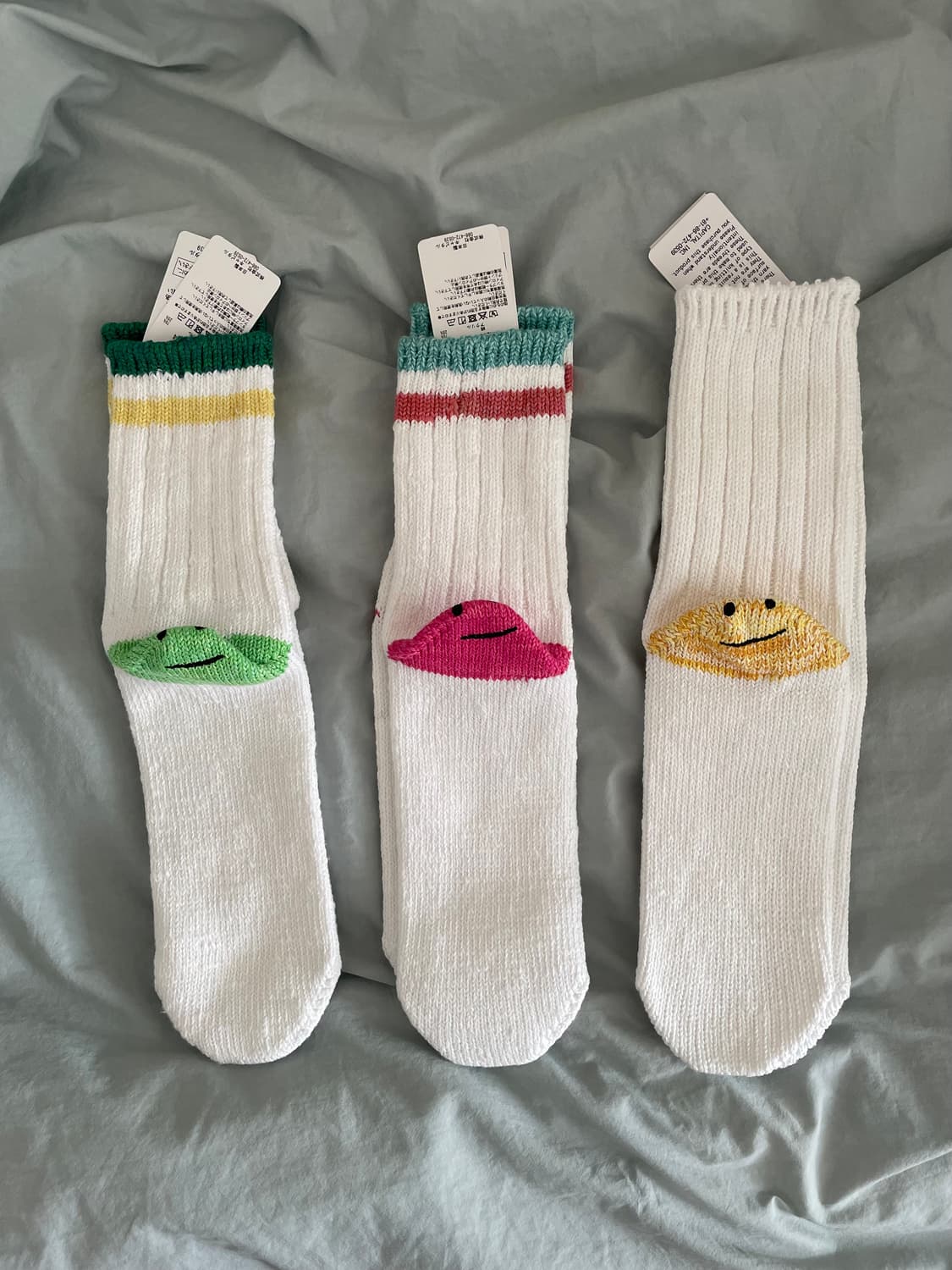 (새상품) 캐피탈 스마일 양말 상품이미지1