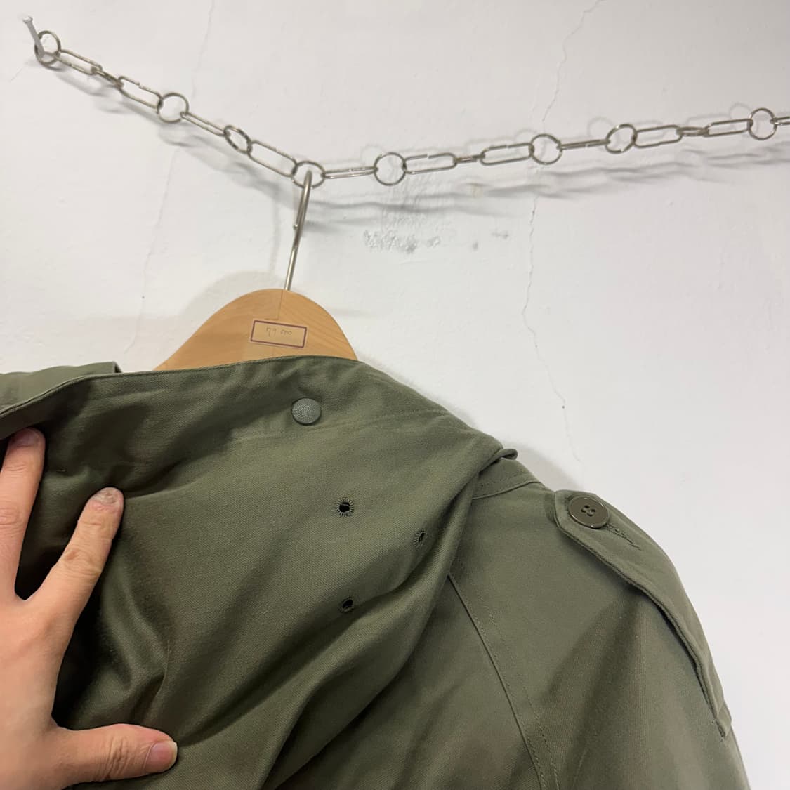 L 양털내피 후드 밀리터리 스웨덴 야상자켓 상품이미지6