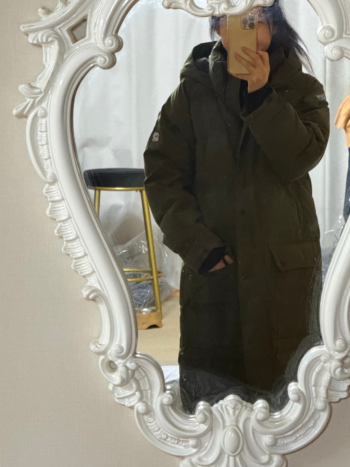 톰보이 스튜디오  구스 롱패딩  Free 사이즈  상품이미지8