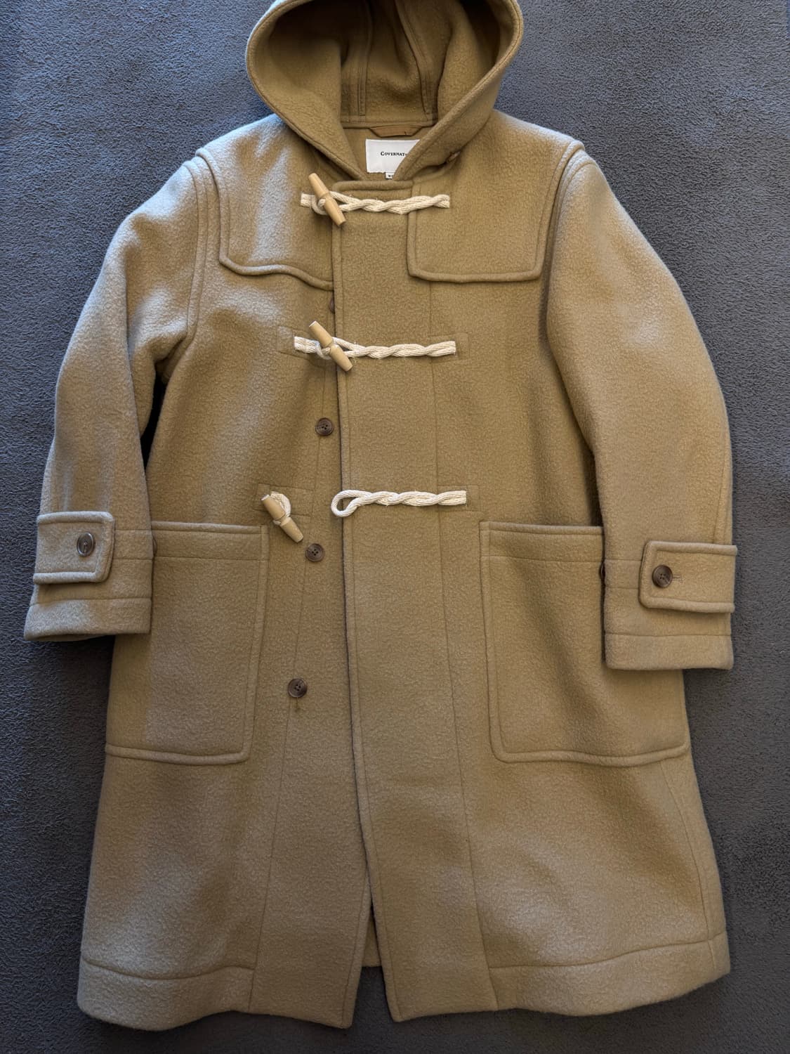 커버낫 울 더플코트 처분  상품이미지1