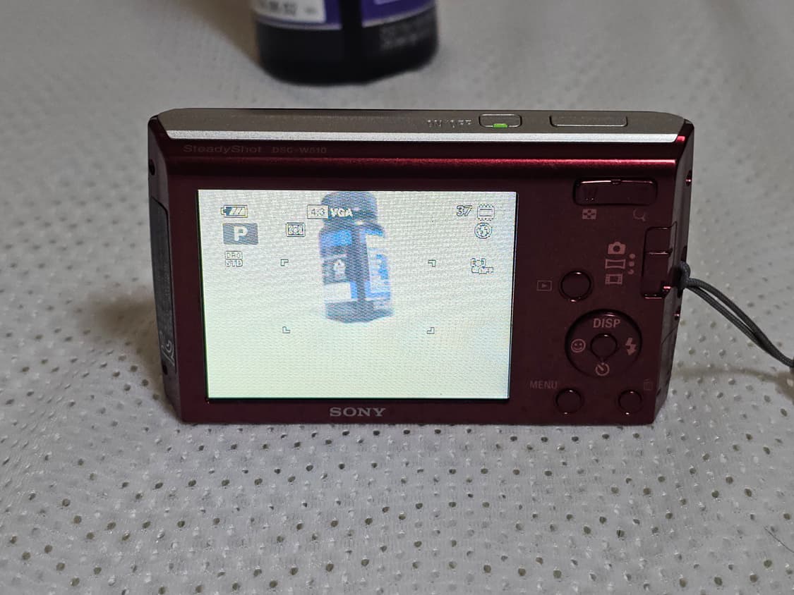 소니 사이버샷 DSC-W510 레트로 디지털 카메라 상품이미지5