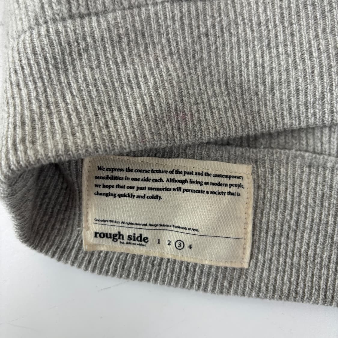 러프사이드 카라 니트  상품이미지6