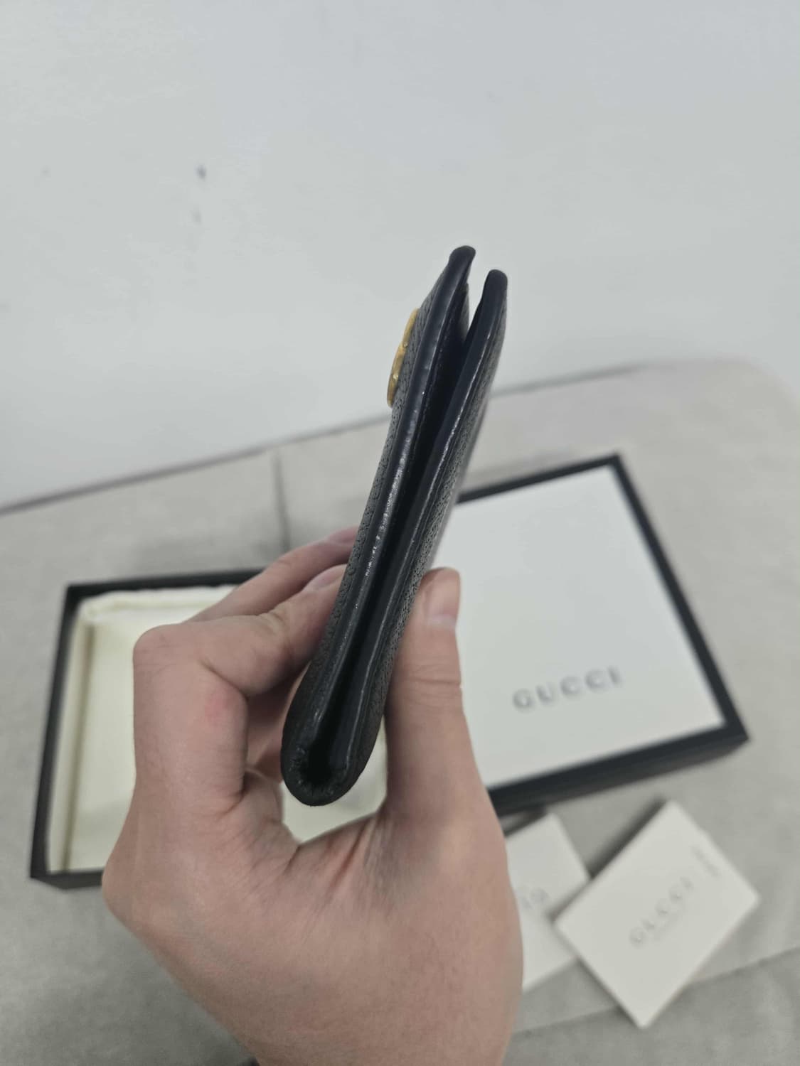 [보증서 정품]구찌 마몬트 반지갑 상품이미지2