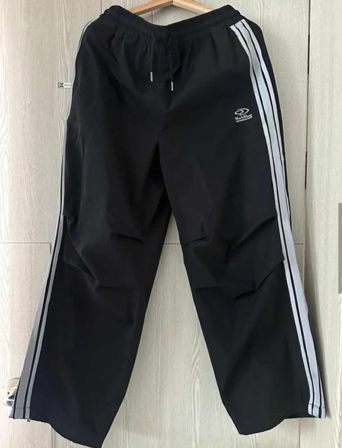 트래블 라인 져지 자켓 바지 세트 블랙 상품이미지6