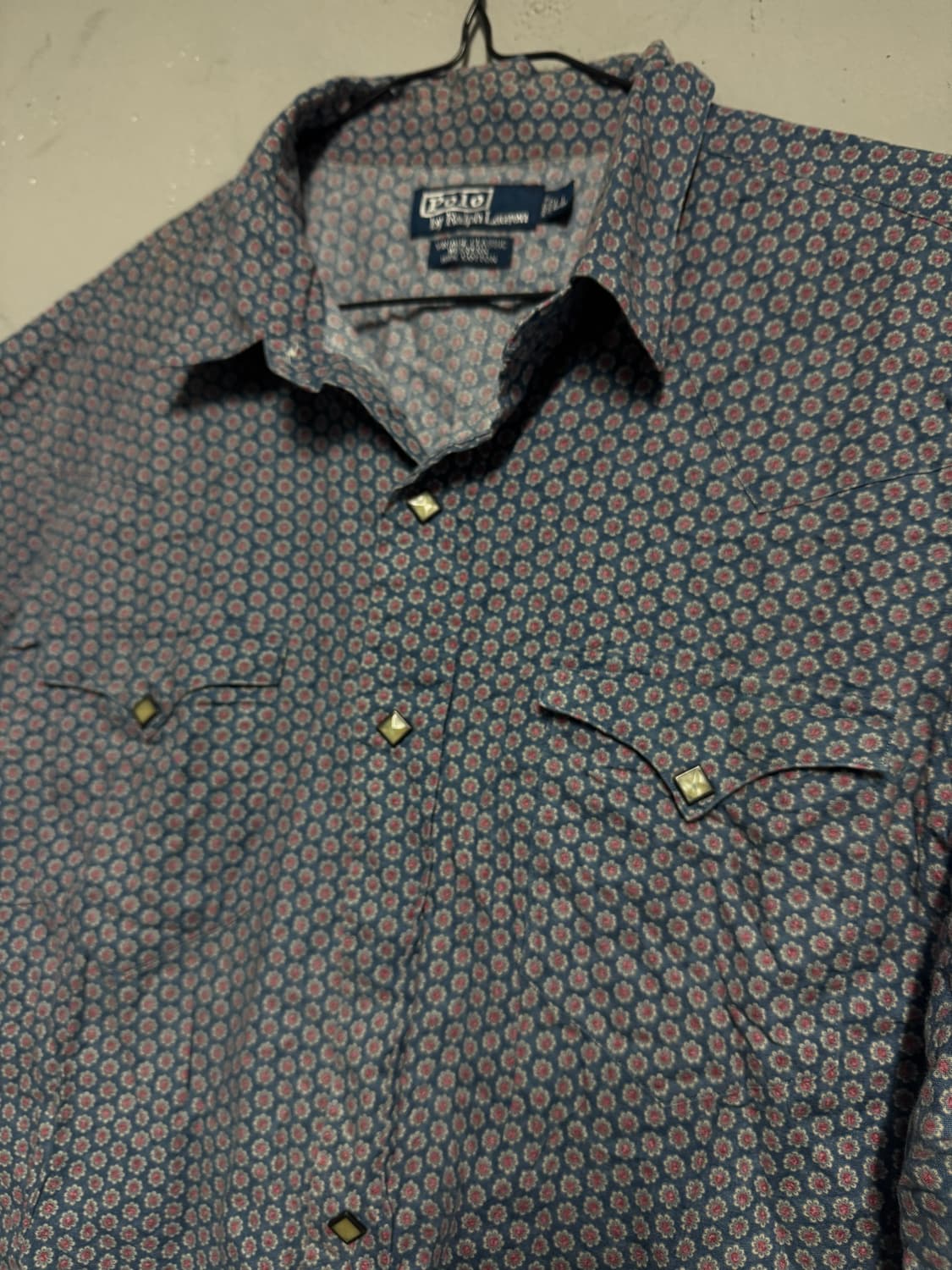 폴로 웨스턴 셔츠 XXL 상품이미지3