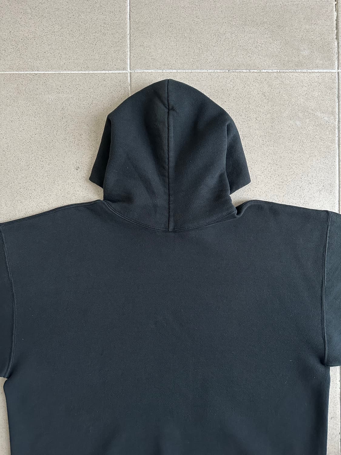 90s 빈티지 러셀 후드 블랙 XL USA 상품이미지5