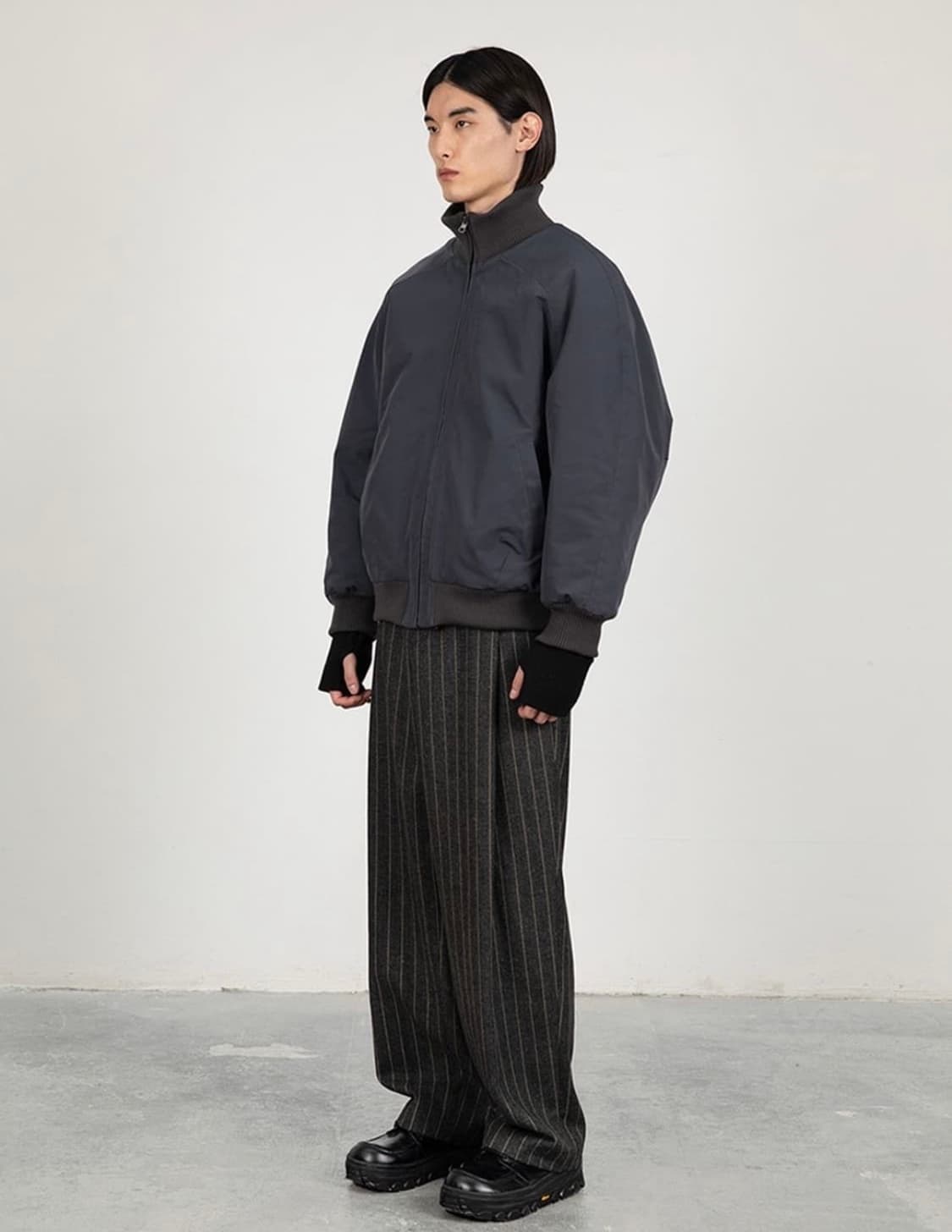 아모멘토 셔링 봄버자켓 상품이미지2