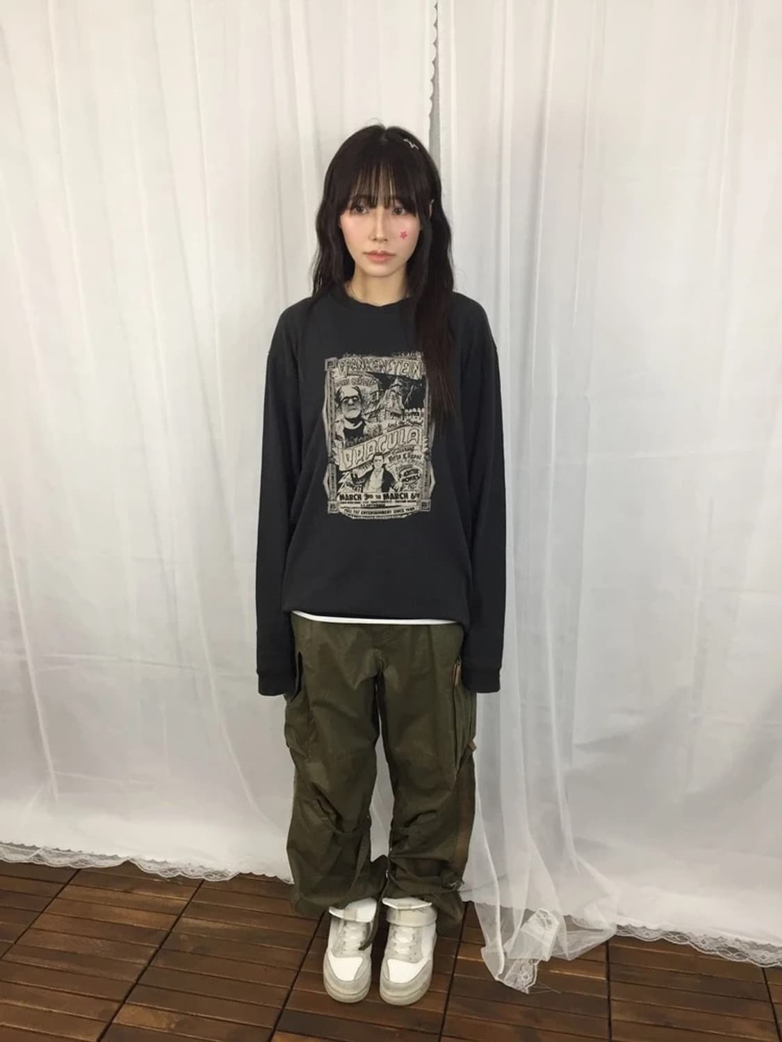 J. Galt Dracula Graphic Long Sleeve 상품이미지1