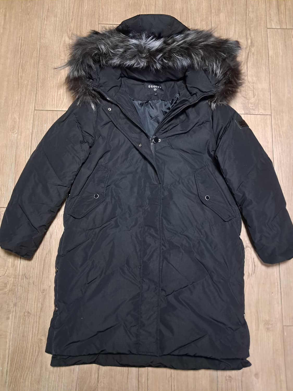 에고이스트 폭스퍼 롱패딩 55 상품이미지3