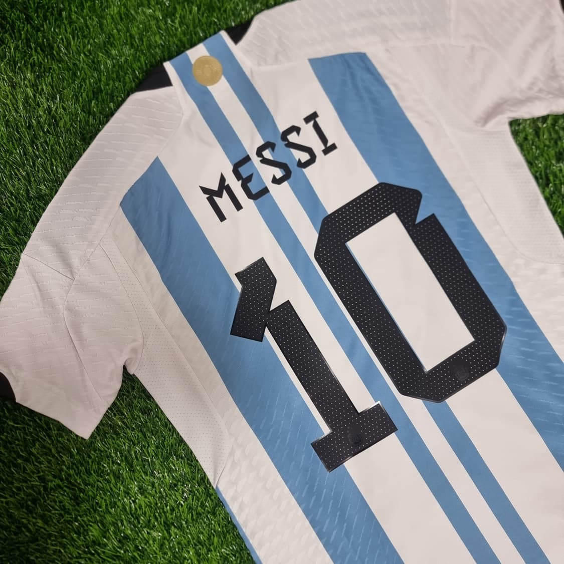 22-24시즌 아르헨티나 홈 어센틱 유니폼 #10 메시 상품이미지2