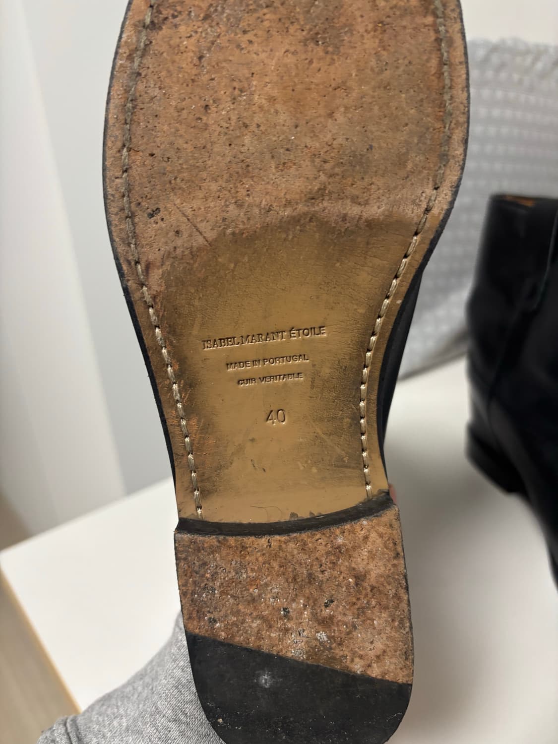 이자벨마랑 가죽 부츠 40 상품이미지5