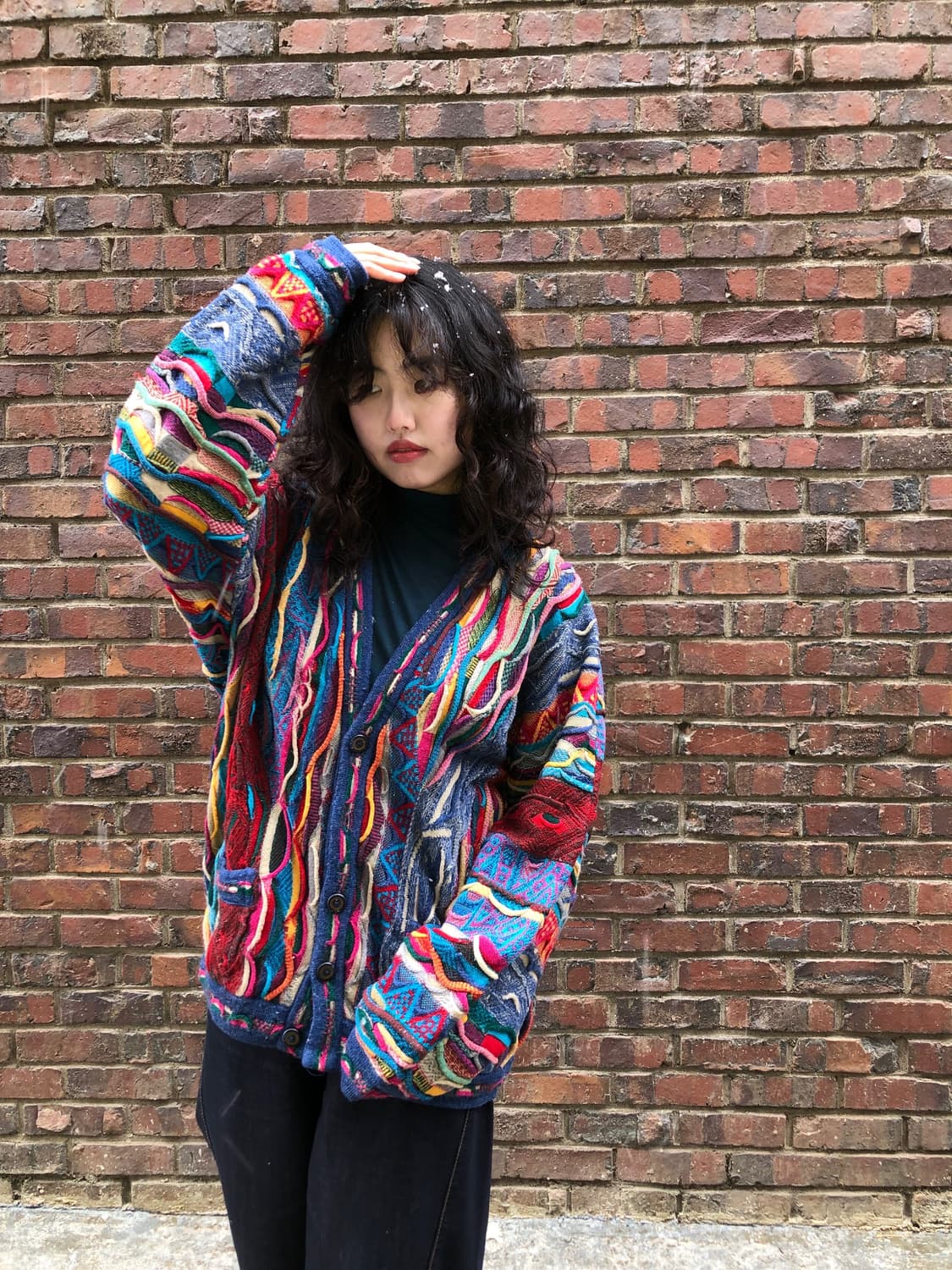 Bonzo cable cardigan 상품이미지4