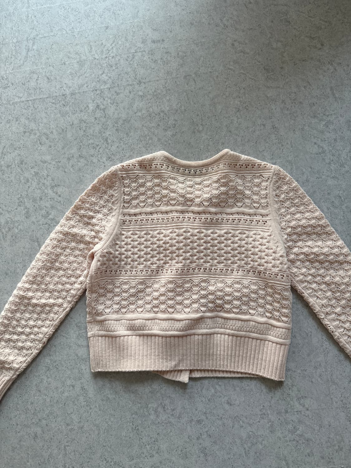 산드로 크로셰 니트 가디건 1 상품이미지3