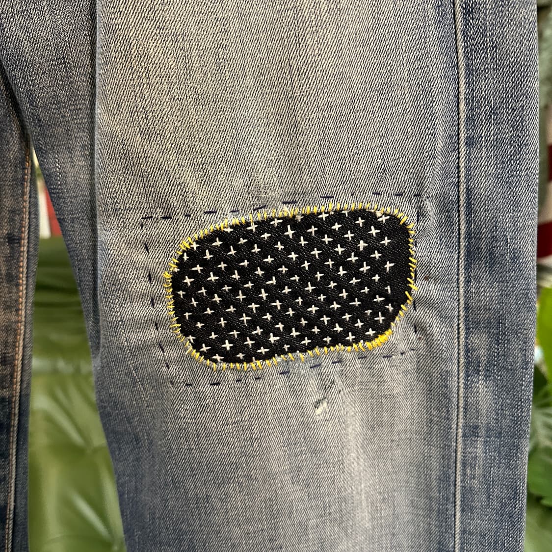 90s Edwin Sashiko 505x selvedge 상품이미지2